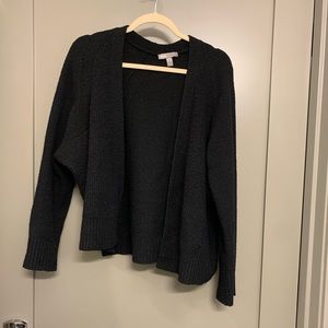 ASOS DESIGN eco cardigan in fluffy yarn